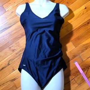 Speedo Navy active one piece 10